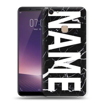 Пластиковый чехол на Vivo V7 с принтом NAME