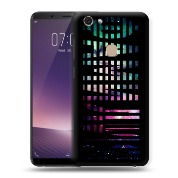 Пластиковый чехол на Vivo V7 с принтом ФАМИЛИЯ