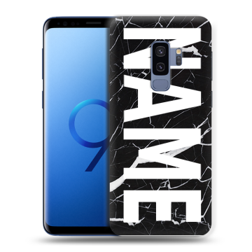 Силиконовый чехол на Samsung Galaxy S9 Plus с принтом NAME