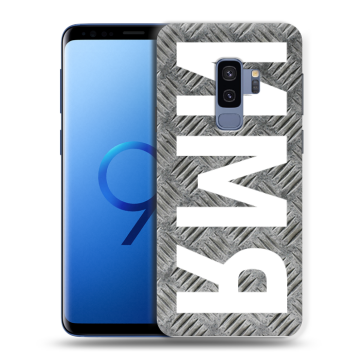 Силиконовый чехол на Samsung Galaxy S9 Plus с принтом ИМЯ