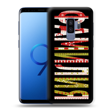 Силиконовый чехол на Samsung Galaxy S9 Plus с принтом ФАМИЛИЯ