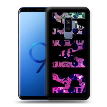 Силиконовый чехол на Samsung Galaxy S9 Plus с принтом ИМЯ