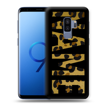 Силиконовый чехол на Samsung Galaxy S9 Plus с принтом NAME