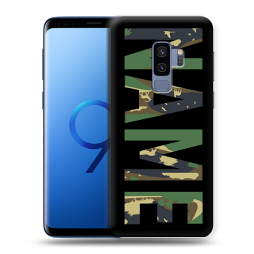 Силиконовый чехол на Samsung Galaxy S9 Plus с принтом NAME