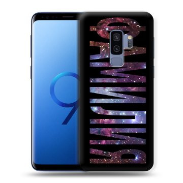 Силиконовый чехол на Samsung Galaxy S9 Plus с принтом ФАМИЛИЯ