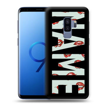 Силиконовый чехол на Samsung Galaxy S9 Plus с принтом NAME