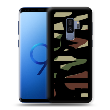 Силиконовый чехол на Samsung Galaxy S9 Plus с принтом NAME