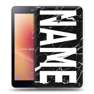 Силиконовый чехол на Samsung Galaxy Tab A 8.0 (2017) с принтом NAME