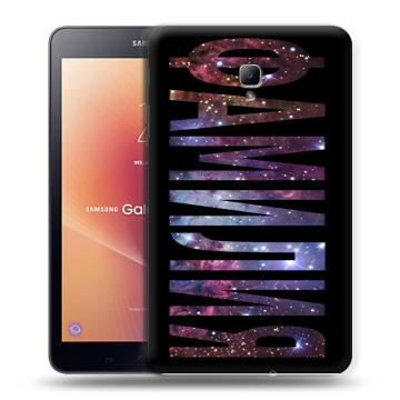 Силиконовый чехол на Samsung Galaxy Tab A 8.0 (2017) с принтом ФАМИЛИЯ