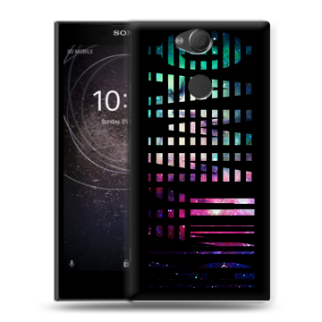 Силиконовый противоударный чехол на Sony Xperia XA2 с принтом ФАМИЛИЯ