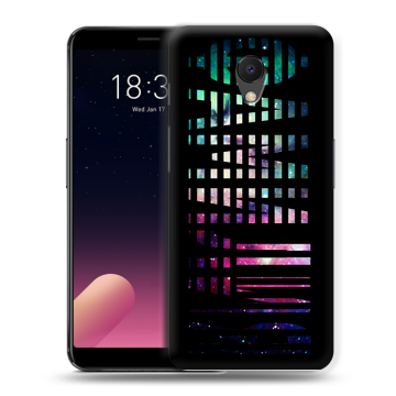 Силиконовый чехол на Meizu M6s с принтом ФАМИЛИЯ