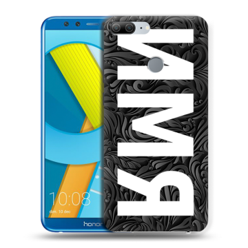 Силиконовый чехол на Huawei Honor 9 Lite с принтом ИМЯ