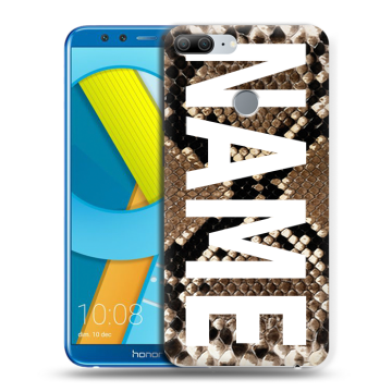 Силиконовый чехол на Huawei Honor 9 Lite с принтом NAME