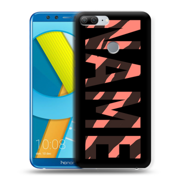 Силиконовый чехол на Huawei Honor 9 Lite с принтом NAME