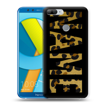 Силиконовый чехол на Huawei Honor 9 Lite с принтом NAME