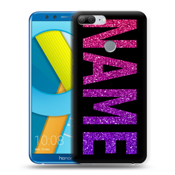 Силиконовый чехол на Huawei Honor 9 Lite с принтом NAME
