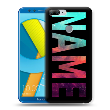 Силиконовый чехол на Huawei Honor 9 Lite с принтом NAME
