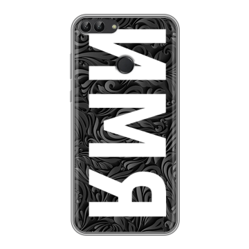 Силиконовый чехол на Huawei P Smart с принтом ИМЯ