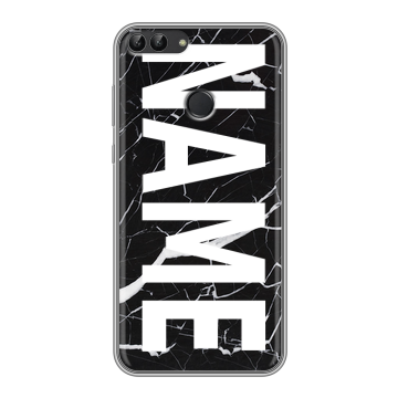 Силиконовый чехол на Huawei P Smart с принтом NAME