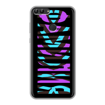 Силиконовый чехол на Huawei P Smart с принтом ФАМИЛИЯ