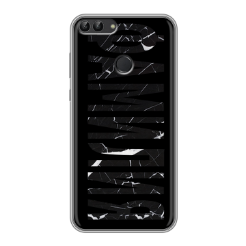 Силиконовый чехол на Huawei P Smart с принтом ФАМИЛИЯ