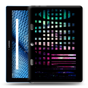 Силиконовый чехол на планшета Lenovo Tab 10 TB-X103F с принтом ФАМИЛИЯ