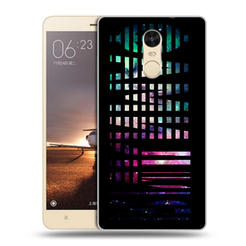 Силиконовый противоударный чехол на Xiaomi RedMi Note 4X с принтом ФАМИЛИЯ