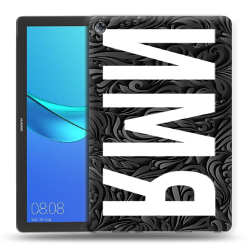 Силиконовый чехол на Huawei MediaPad M5 10.8 с принтом ИМЯ