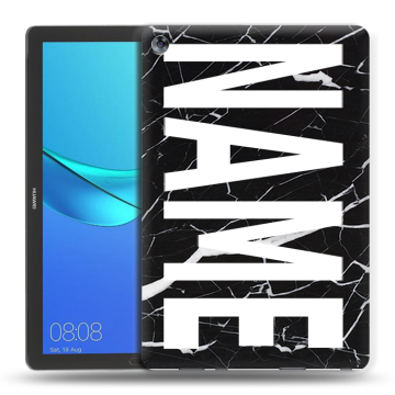 Силиконовый чехол на Huawei MediaPad M5 10.8 с принтом NAME
