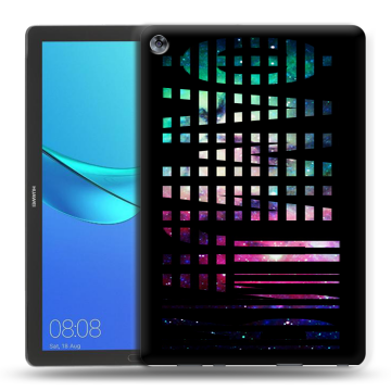 Силиконовый чехол на Huawei MediaPad M5 10.8 с принтом ФАМИЛИЯ