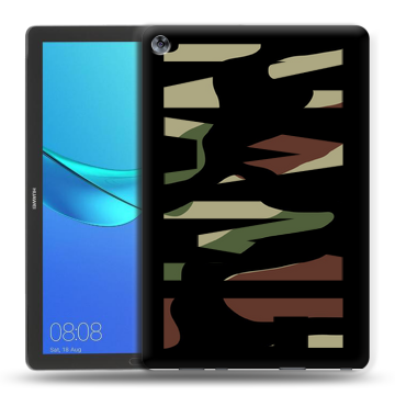 Силиконовый чехол на Huawei MediaPad M5 10.8 с принтом NAME