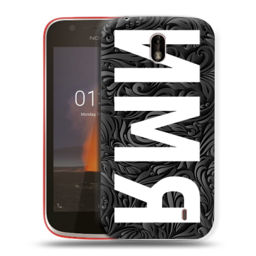 Пластиковый чехол на Nokia 1 с принтом ИМЯ