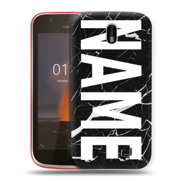 Пластиковый чехол на Nokia 1 с принтом NAME