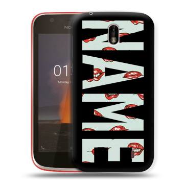 Пластиковый чехол на Nokia 1 с принтом NAME