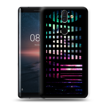 Силиконовый чехол на Nokia 8 Sirocco с принтом ФАМИЛИЯ