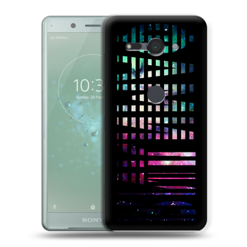 Силиконовый чехол на Sony Xperia XZ2 Compact с принтом ФАМИЛИЯ
