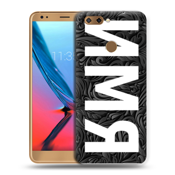 Силиконовый чехол на ZTE Blade V9 с принтом ИМЯ