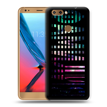 Силиконовый чехол на ZTE Blade V9 с принтом ФАМИЛИЯ