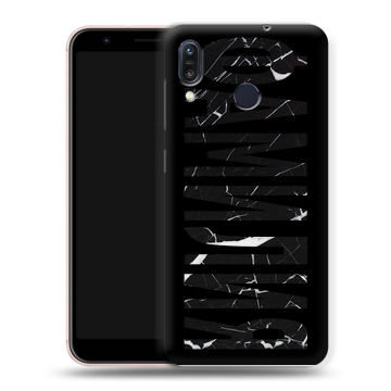 Силиконовый чехол на ASUS ZenFone Max M1 ZB555KL с принтом ФАМИЛИЯ