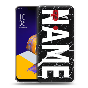 Силиконовый чехол на ASUS ZenFone 5 Lite с принтом NAME