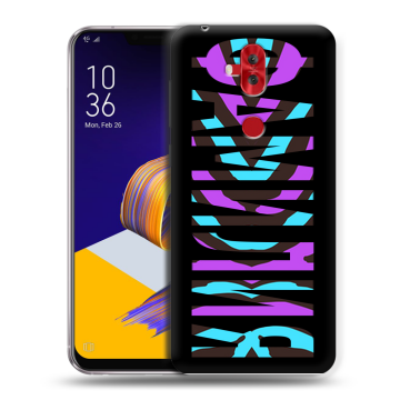 Силиконовый чехол на ASUS ZenFone 5 Lite с принтом ФАМИЛИЯ
