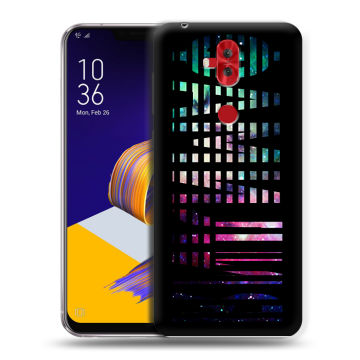 Силиконовый чехол на ASUS ZenFone 5 Lite с принтом ФАМИЛИЯ