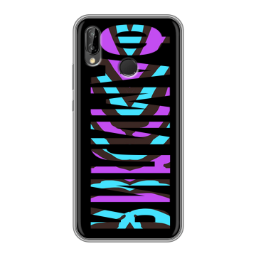Силиконовый чехол на Huawei P20 Lite с принтом ФАМИЛИЯ
