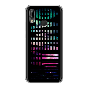 Силиконовый чехол на Huawei P20 Lite с принтом ФАМИЛИЯ