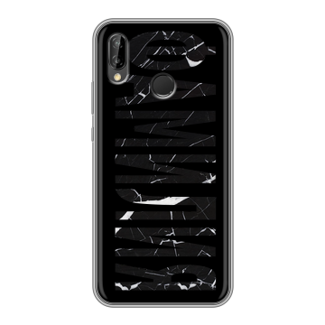 Силиконовый чехол на Huawei P20 Lite с принтом ФАМИЛИЯ