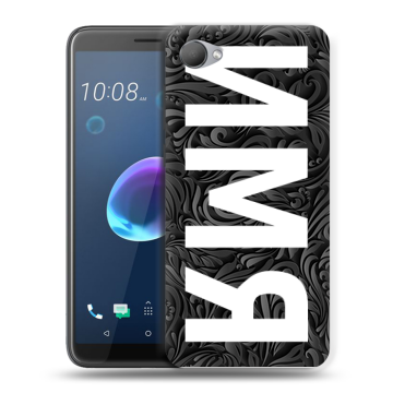 Силиконовый чехол на HTC Desire 12 с принтом ИМЯ