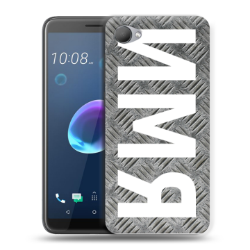 Силиконовый чехол на HTC Desire 12 с принтом ИМЯ