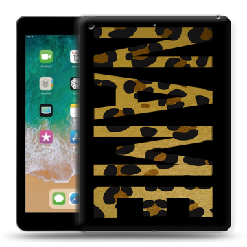 Силиконовый чехол на Ipad (2018) с принтом NAME