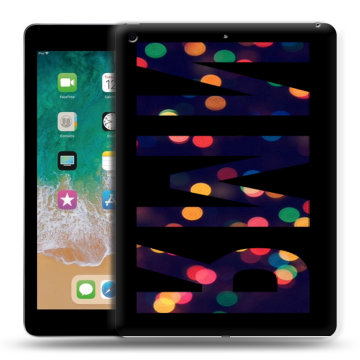 Силиконовый чехол на Ipad (2018) с принтом ИМЯ