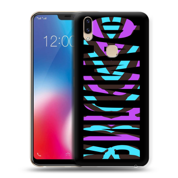 Силиконовый чехол на Vivo V9 с принтом ФАМИЛИЯ
